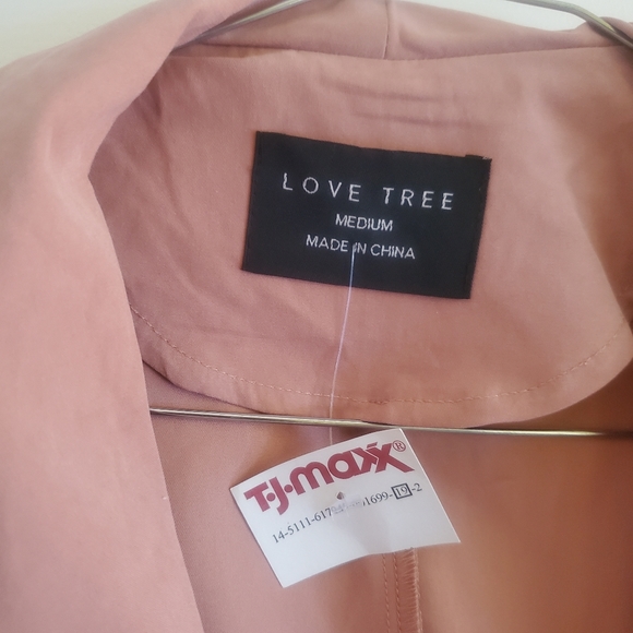 Nwt belted lapel trench jacket - Picture 2 of 5